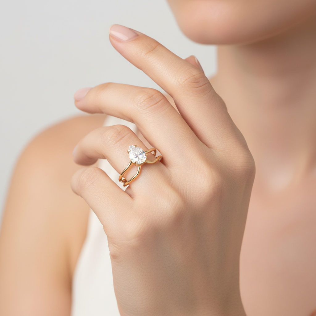 Anel Aliança de Luz