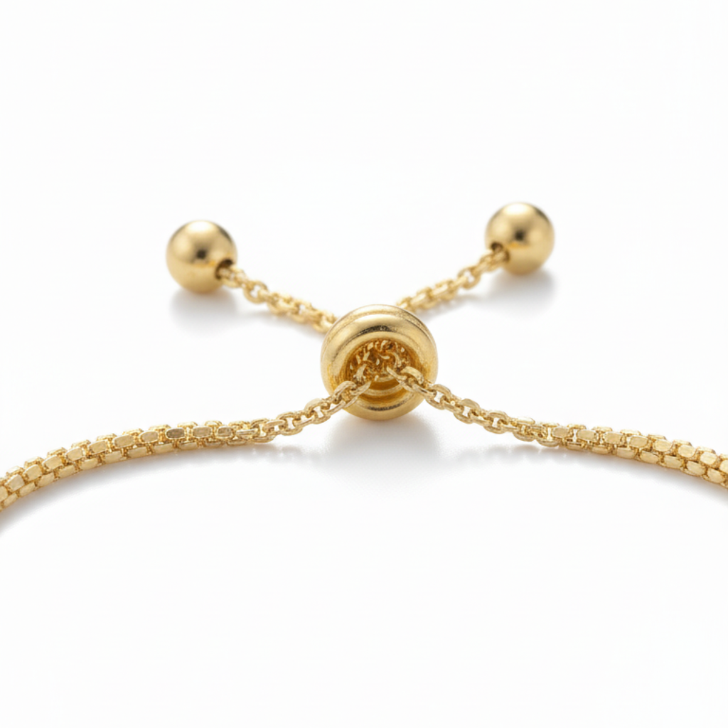 Pulseira Rosa Encantada Bella e a Fera em Ouro 18k